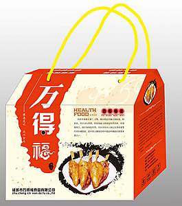 鸡柳箱子展开图