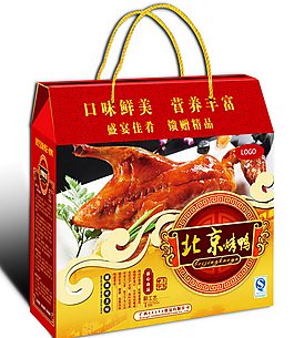 烤鸭包装设计