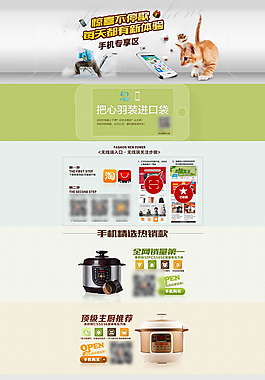 淘宝电饭锅模板