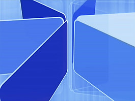 蓝色动画视频素材