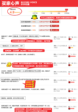 买家心声好评如潮