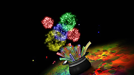 礼花效果视频素材