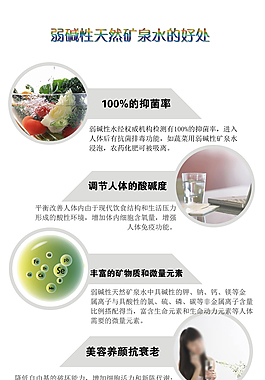 弱碱性天然矿泉水好处