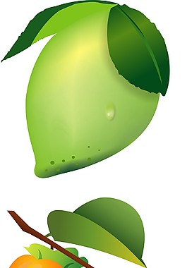 水果矢量图有路径