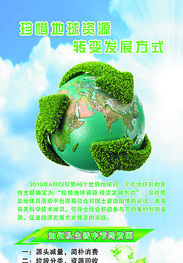 珍惜地球资源
