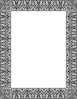 花纹边框素材