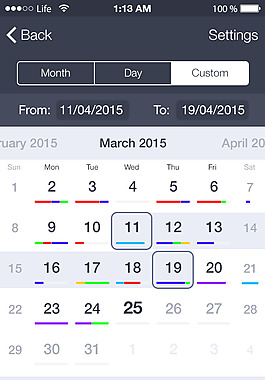 时间app 界面设计下载