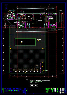酒店裙房平面CAD图纸