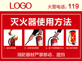 灭火器使用方法