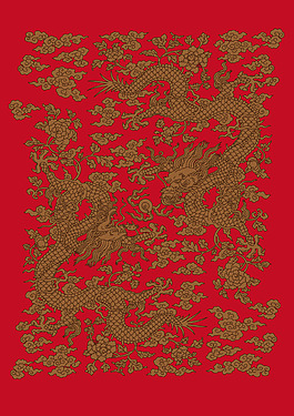 金色龙纹