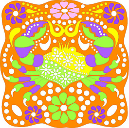 创意艺术图腾十二星座矢量素材