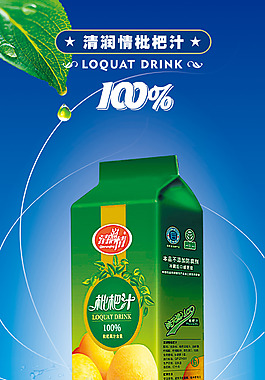 盒装枇杷汁（屋顶盒）