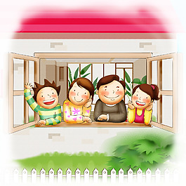 窗外