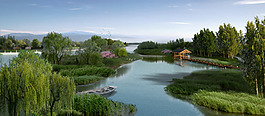 湖泊风景