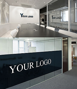 logo形象墙展示