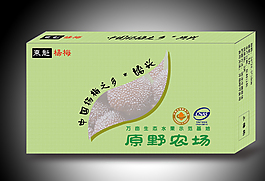 杨梅外包装矢量图 高档包装设计