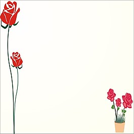 玫瑰花背景