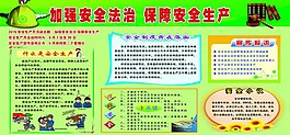 2015年安全生产工作展板图片