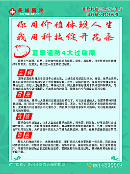 医院科室牌