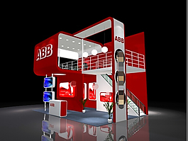 ABB展览展示效果图设计