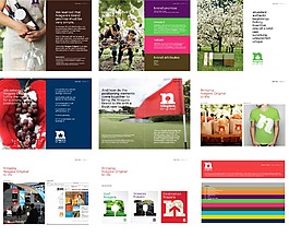 简洁画册模板设计