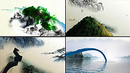 水墨古风 -天地人和