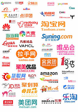 商城团购网站logo标志素材大全