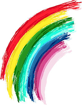 七色彩虹图片 七色彩虹素材 七色彩虹模板免费下载 六图网