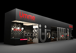 umme展览设计模型