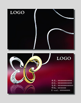 珠宝名片设计