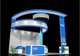 展示展会3Dmax模型下载