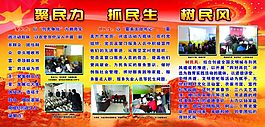 村委会展板