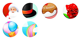 生日祝福图标下载