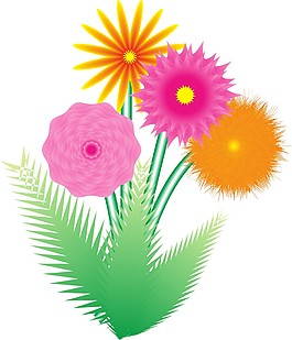 矢量花