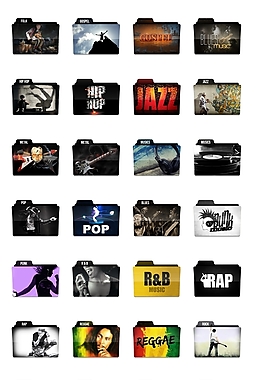 文件夹海报图标下载