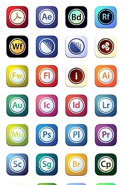 Adobe Creative图标下载