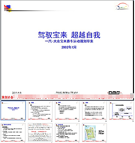 大众宝来赛车运动规划案PPT