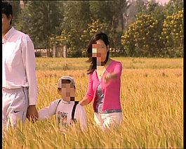 温磬一家实拍视频素材
