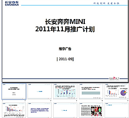 长安奔奔MINI推广计划PPT