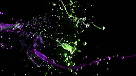 彩色实拍素材视频素材