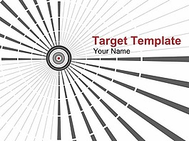 目标幻灯片模板2