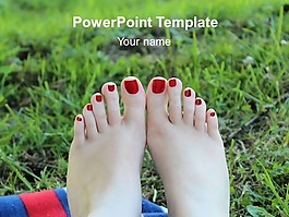 放松的PowerPoint模板