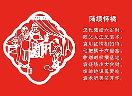 陆绩怀橘
