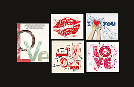 LOVE艺术字