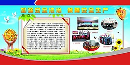 安全生产展板分层