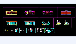 坡屋顶多层综合楼施工图下载