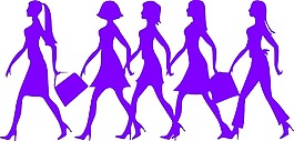 逛街的女人