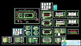某4层厂房建筑施工图免费下载