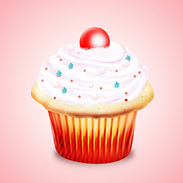 纸杯蛋糕icon图片 纸杯蛋糕icon素材 纸杯蛋糕icon模板免费下载 六图网