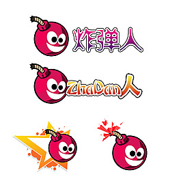 炸弹人logo